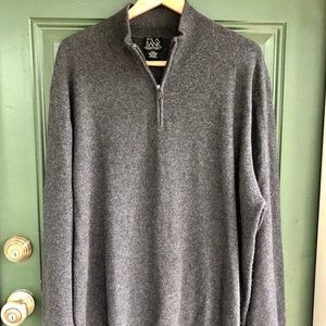 Jos. A. Bank Sweaters - 100% Cashmere Jos. A. Bank Half Zip Sweater Jos. A. Bank Sweaters - 100% Cashmere Jos. A. Bank Half Zip Sweater